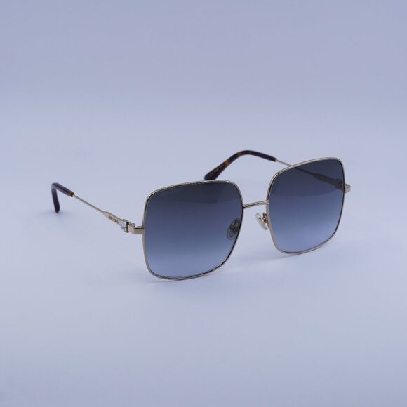 Jimmy Choo LILI/S 0000 GB Sunglasses Rose Gold Square Frame, Grey Lenses - Picture 1 of 10